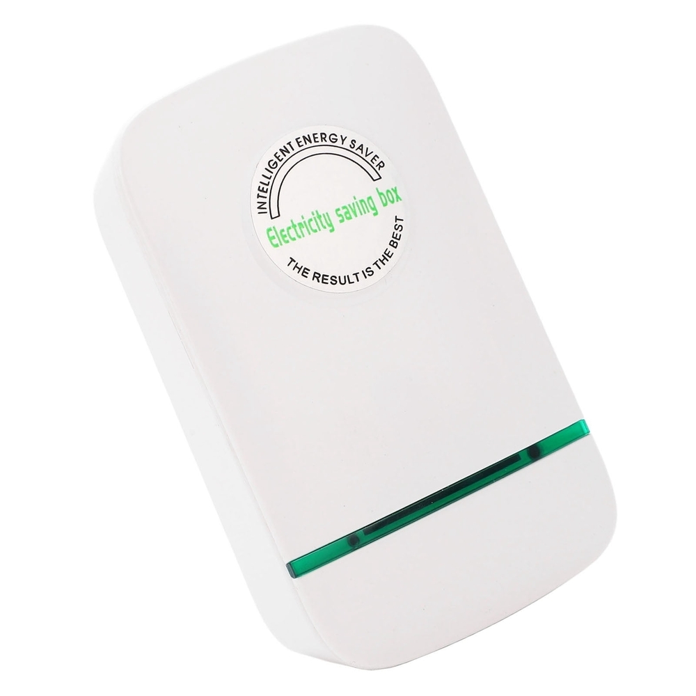 Energy Saver Electricity Saving Plug In - White